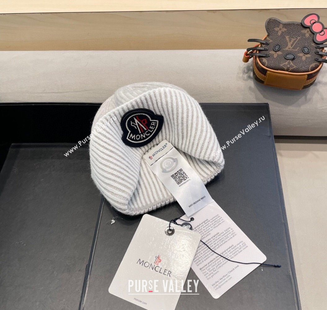 Moncler Knit Hat Grey 2025 ML111101 (XMN-251111079)