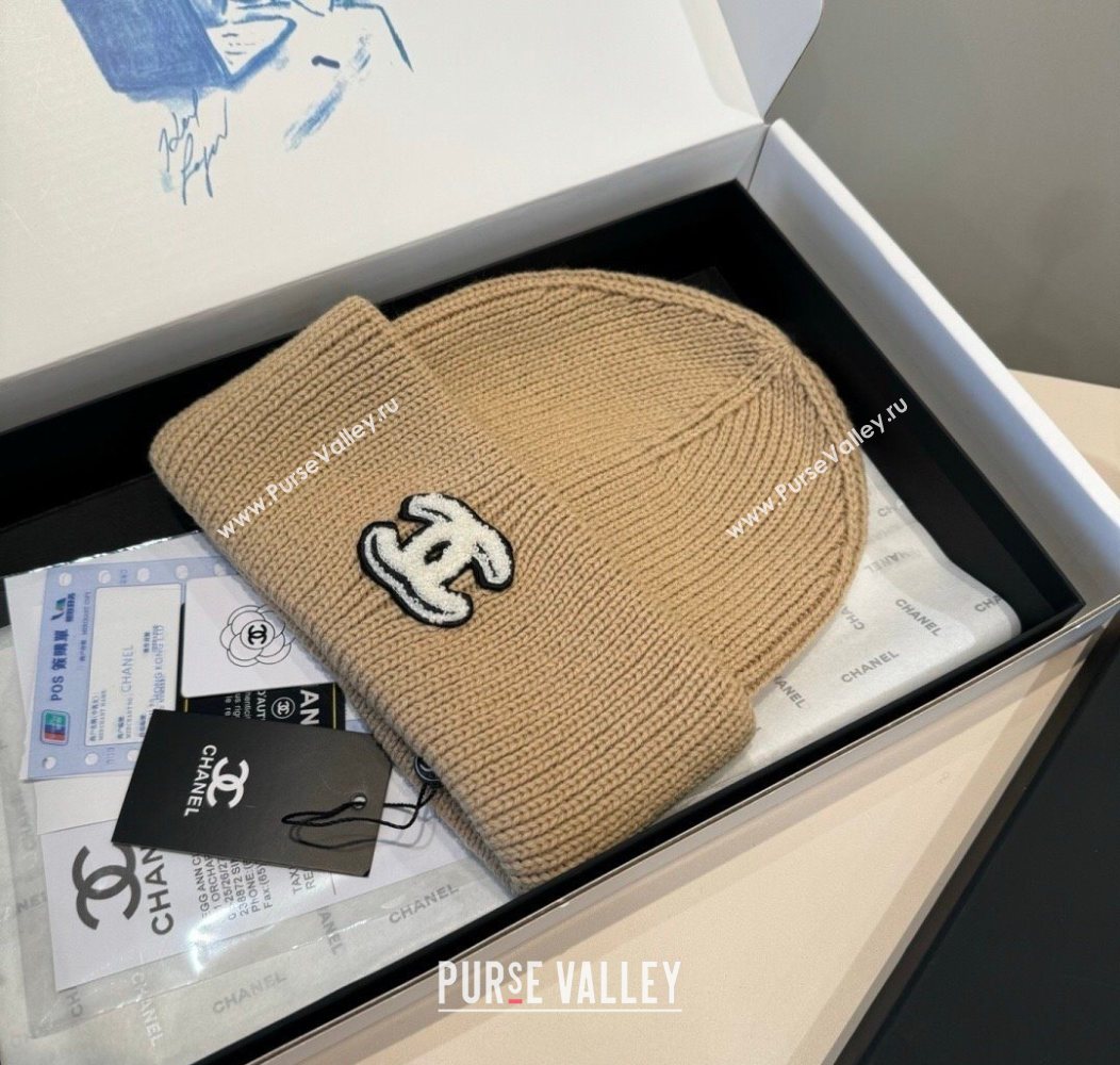Chanel Knit Hat Beige 2026 CH010520 (XMN-260105151)