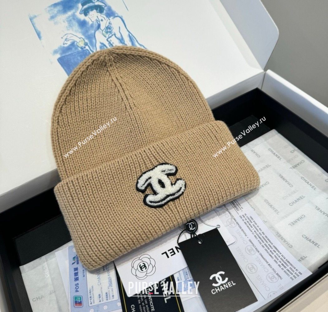 Chanel Knit Hat Beige 2026 CH010520 (XMN-260105151)