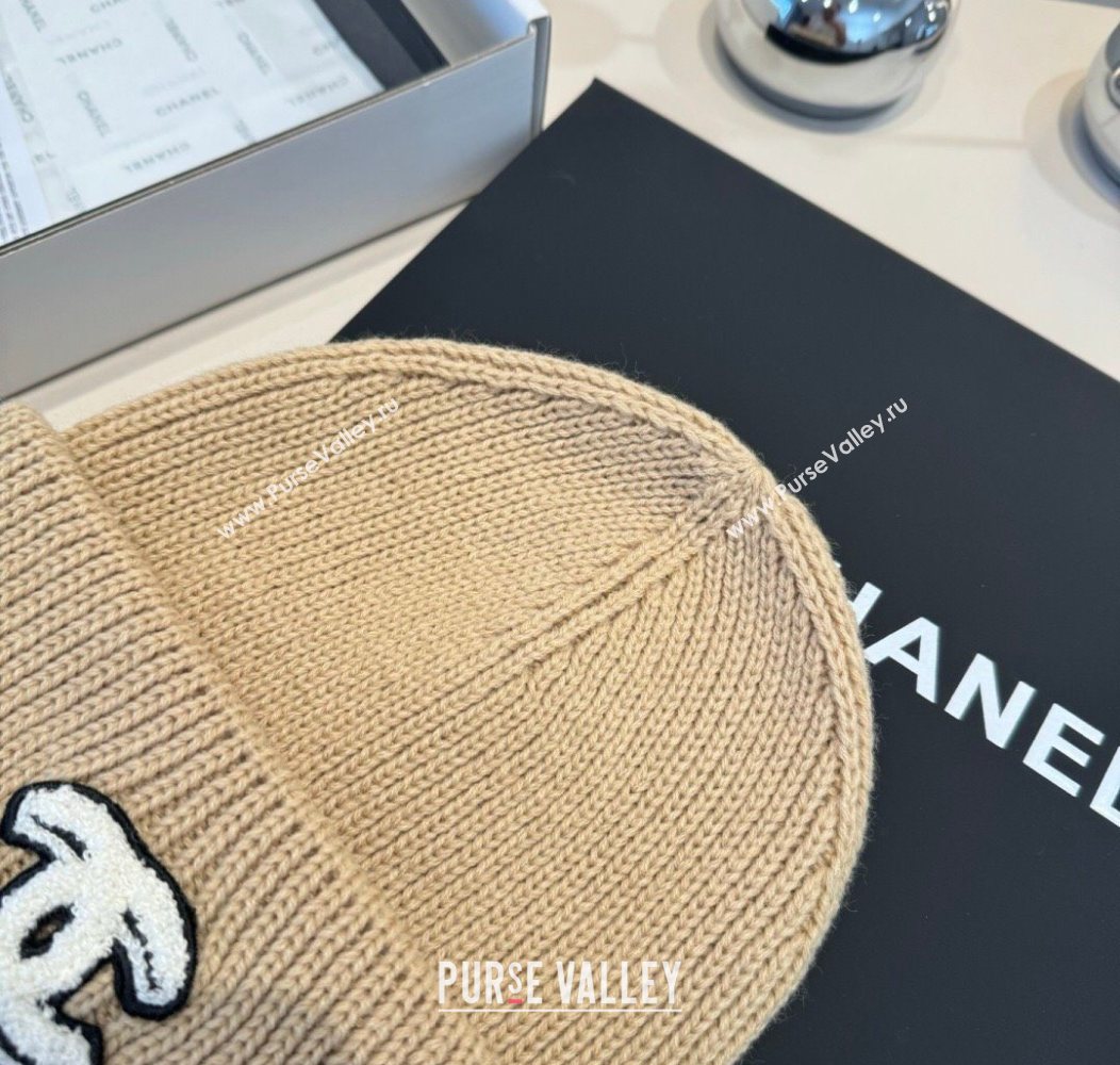 Chanel Knit Hat Beige 2026 CH010520 (XMN-260105151)