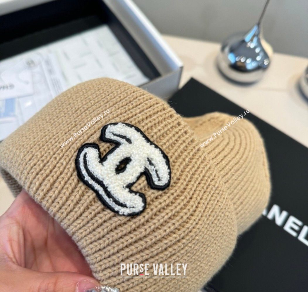 Chanel Knit Hat Beige 2026 CH010520 (XMN-260105151)