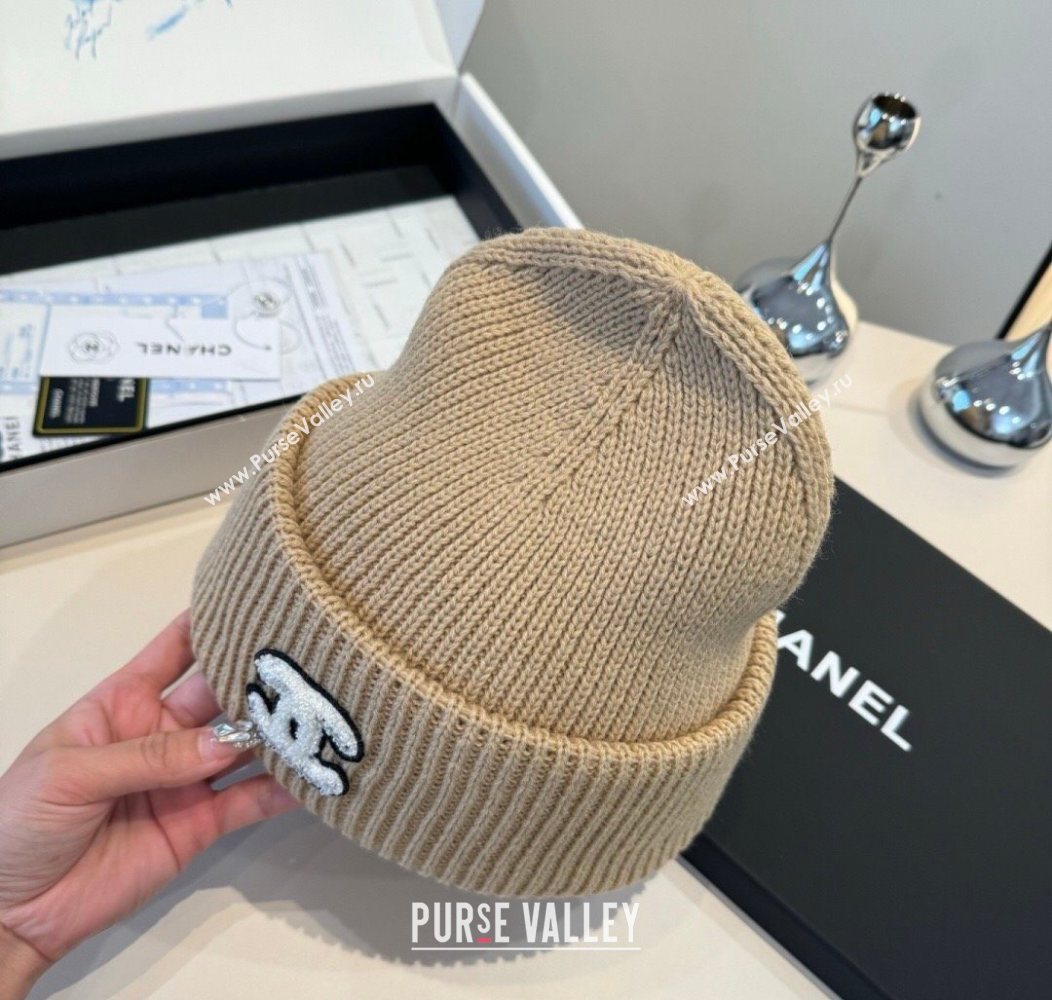 Chanel Knit Hat Beige 2026 CH010520 (XMN-260105151)