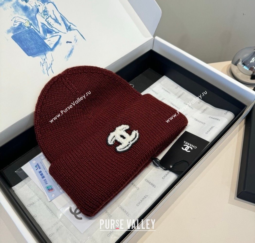Chanel Knit Hat Brown 2026 CH010520 (XMN-260105153)