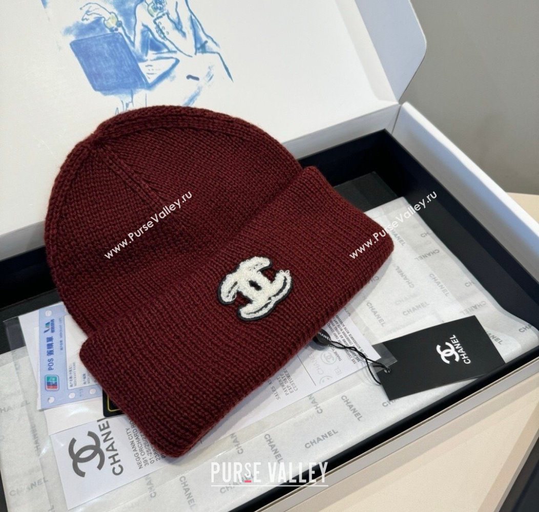 Chanel Knit Hat Brown 2026 CH010520 (XMN-260105153)