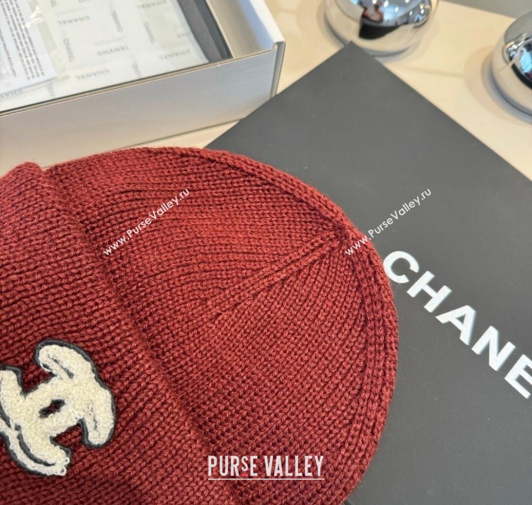 Chanel Knit Hat Brown 2026 CH010520 (XMN-260105153)