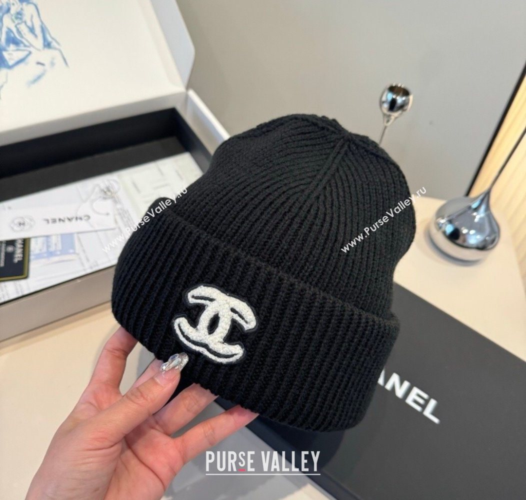 Chanel Knit Hat Black 2026 CH010520 (XMN-260105154)