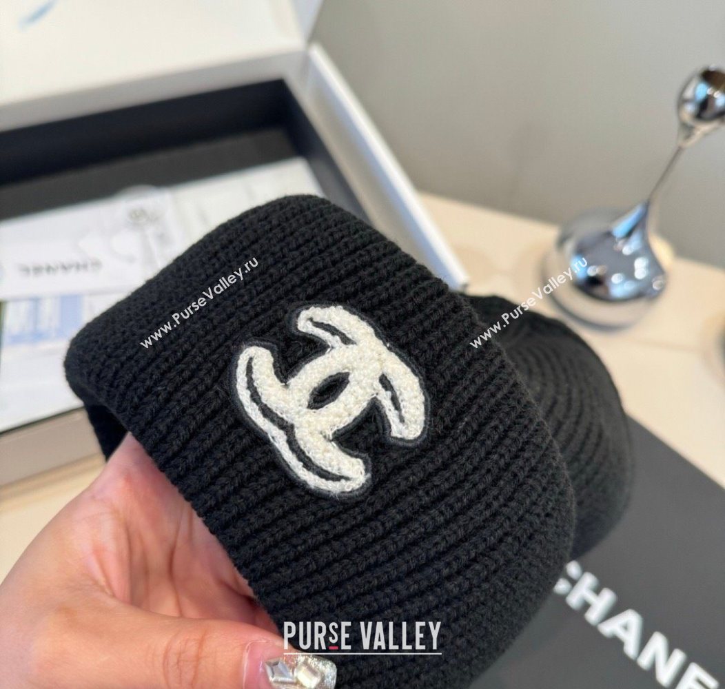 Chanel Knit Hat Black 2026 CH010520 (XMN-260105154)