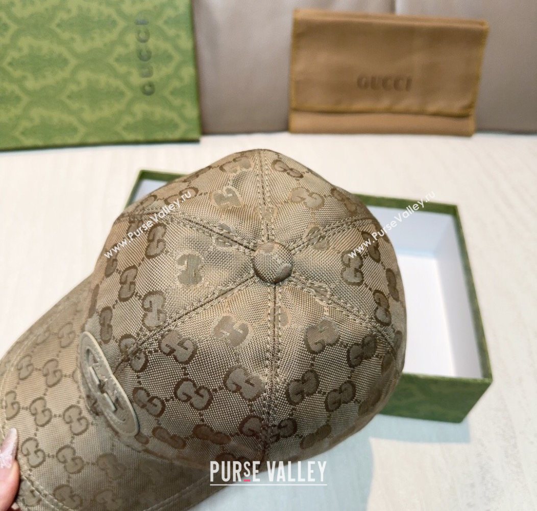 Gucci GG Nylon Baseball Hat Beige 2026 GG010523 (XMN-260105168)