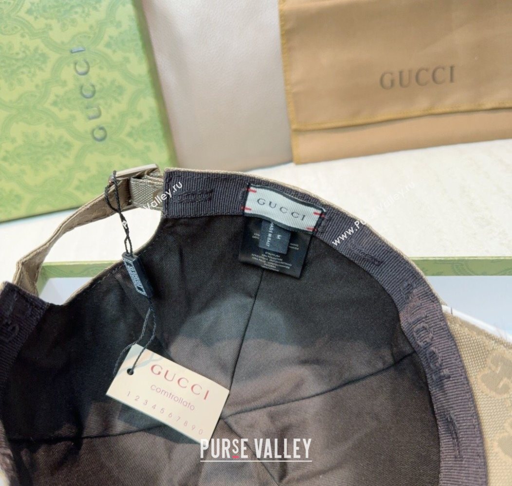 Gucci GG Nylon Baseball Hat Beige 2026 GG010523 (XMN-260105168)