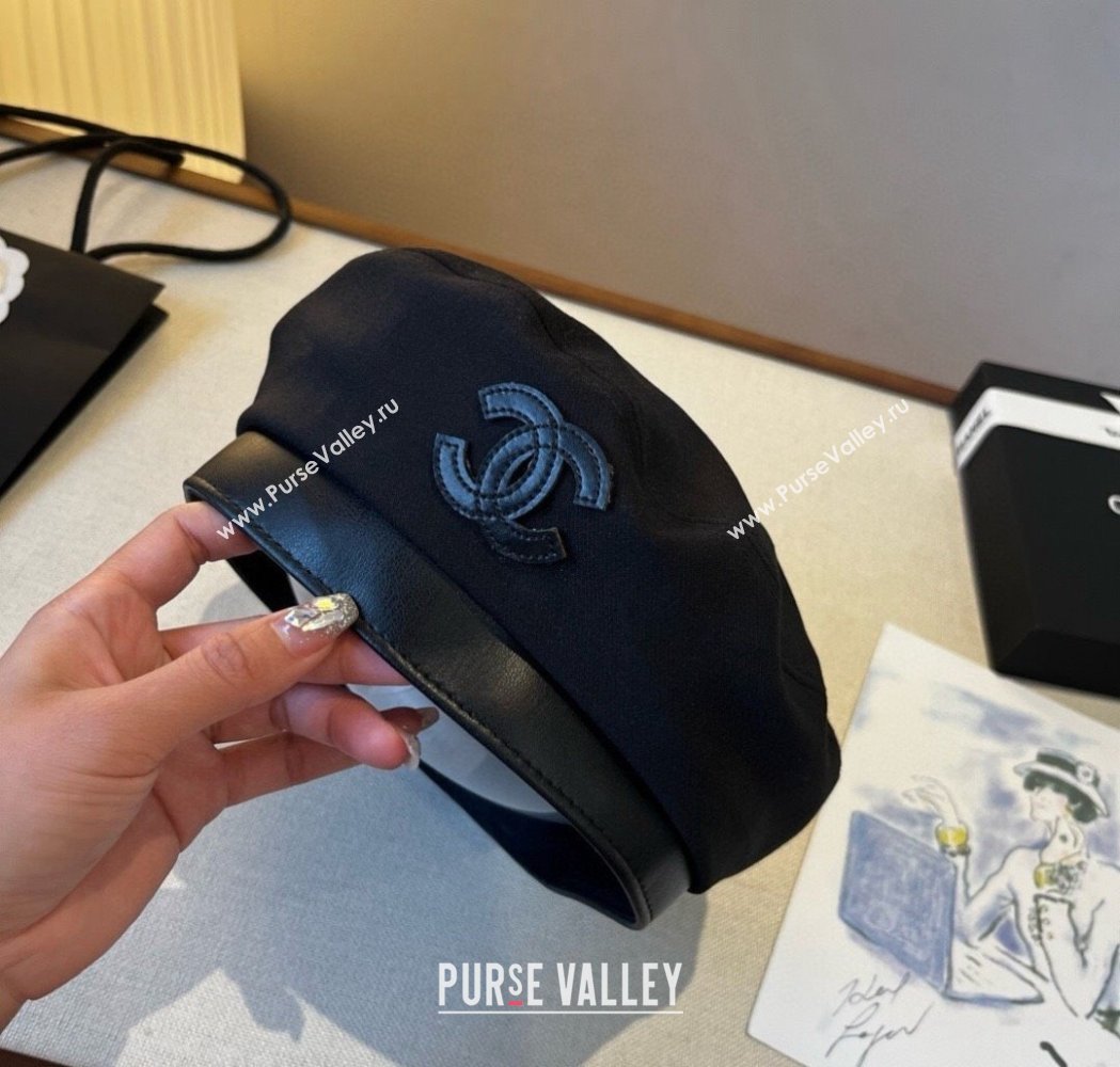 Chanel Beret Hat Black 2026 CH010524 (XMN-260105172)