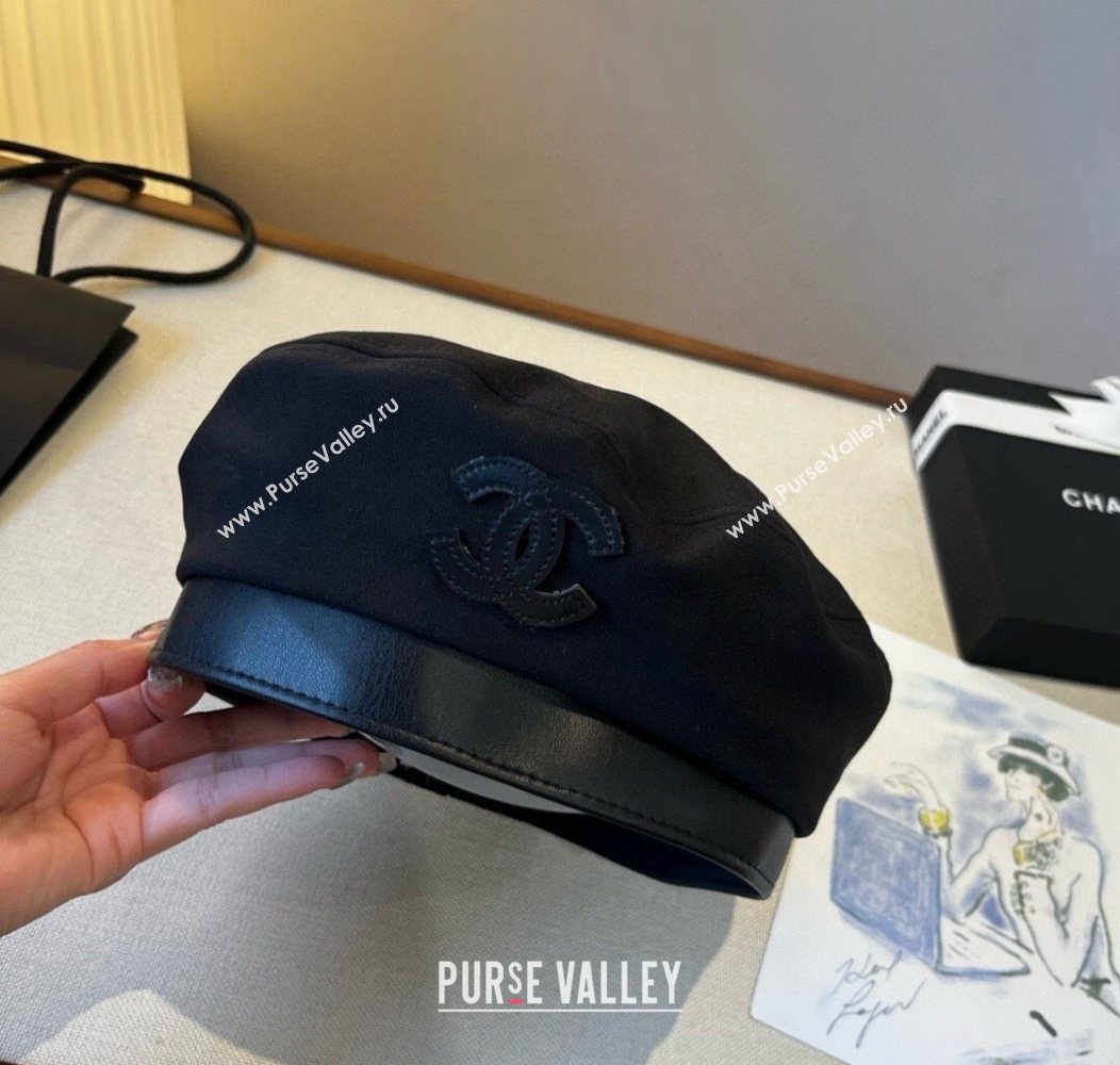 Chanel Beret Hat Black 2026 CH010524 (XMN-260105172)