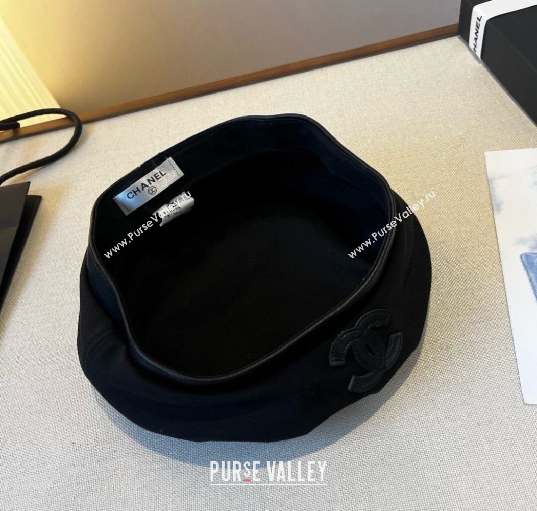 Chanel Beret Hat Black 2026 CH010524 (XMN-260105172)