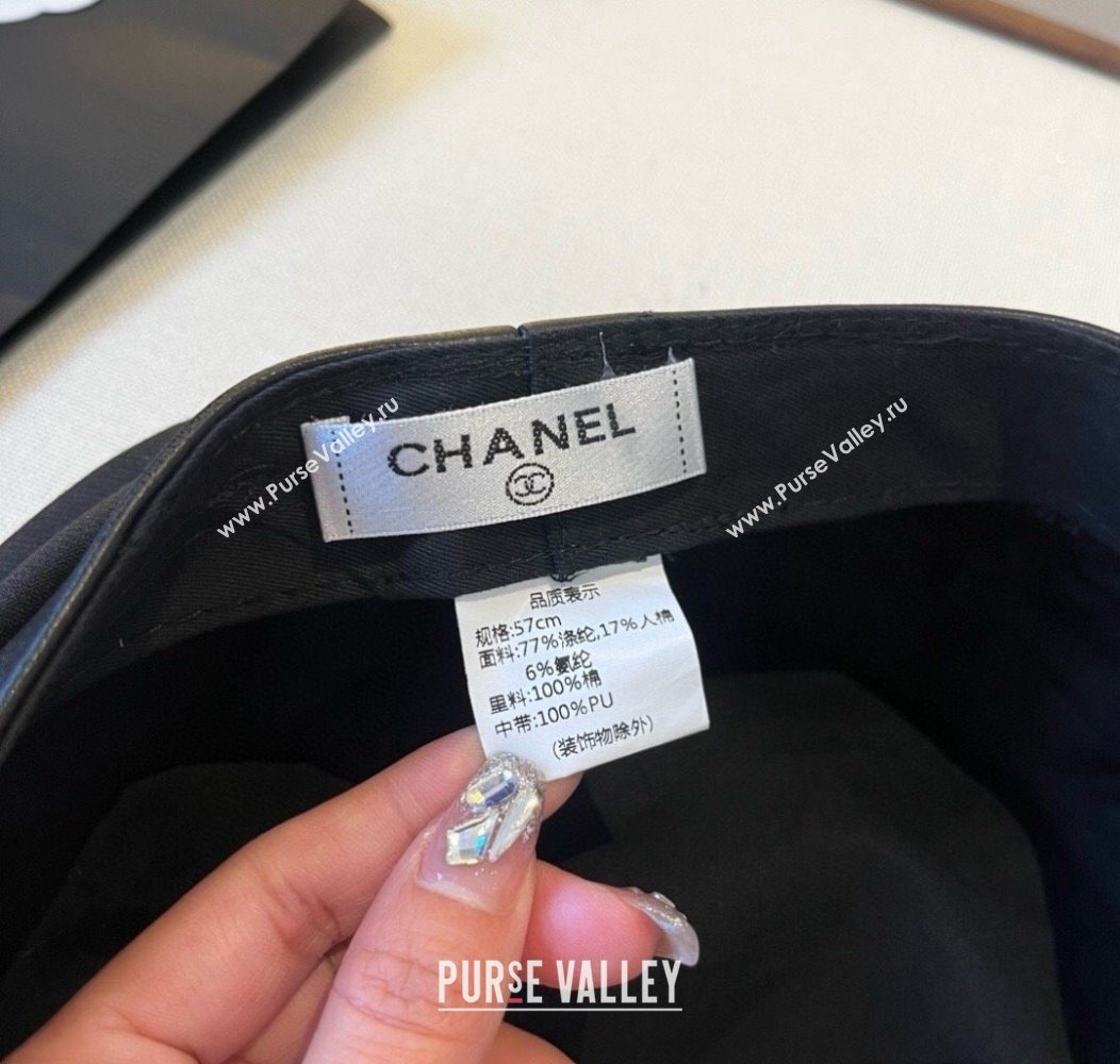 Chanel Beret Hat Black 2026 CH010524 (XMN-260105172)
