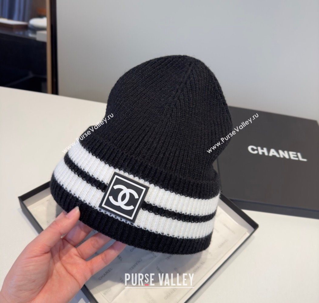 Chanel Knit Hat Black 2026 CH010528 (XMN-260105185)