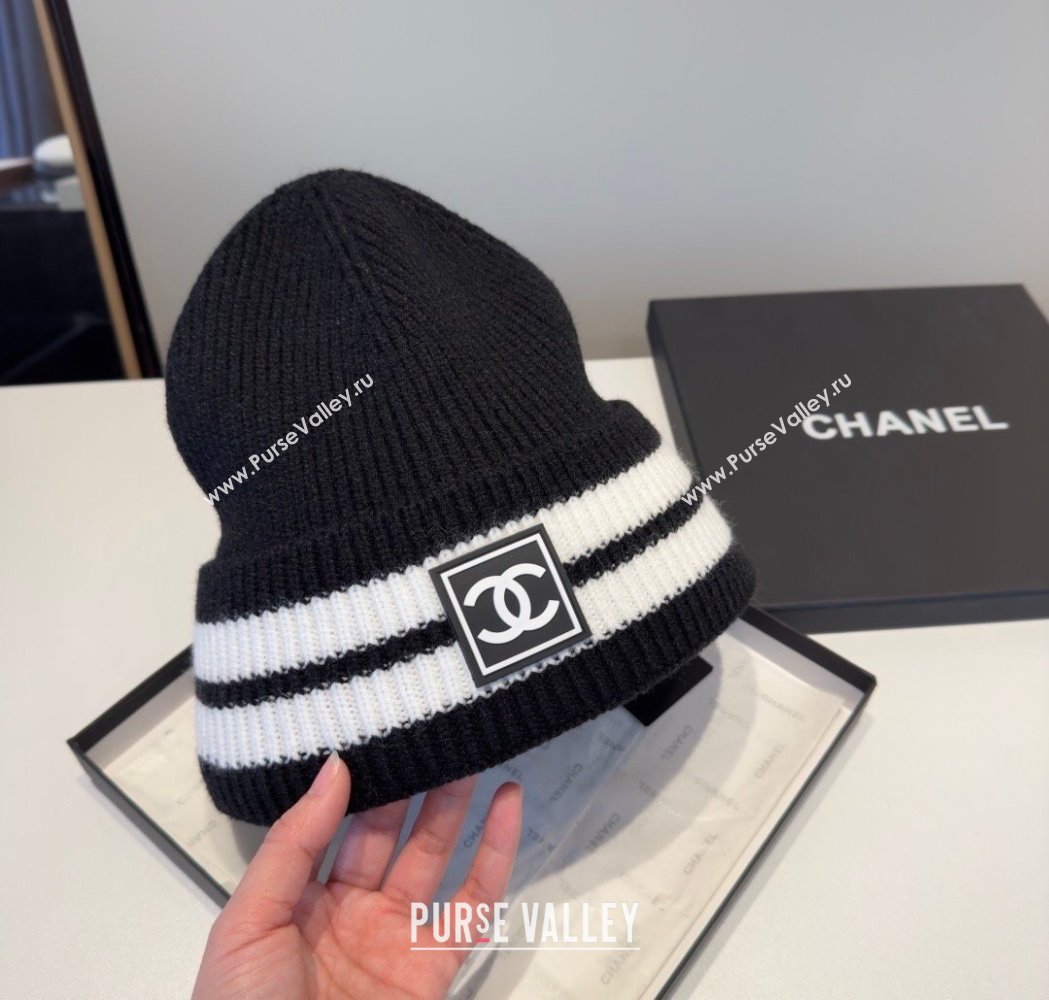 Chanel Knit Hat Black 2026 CH010528 (XMN-260105185)
