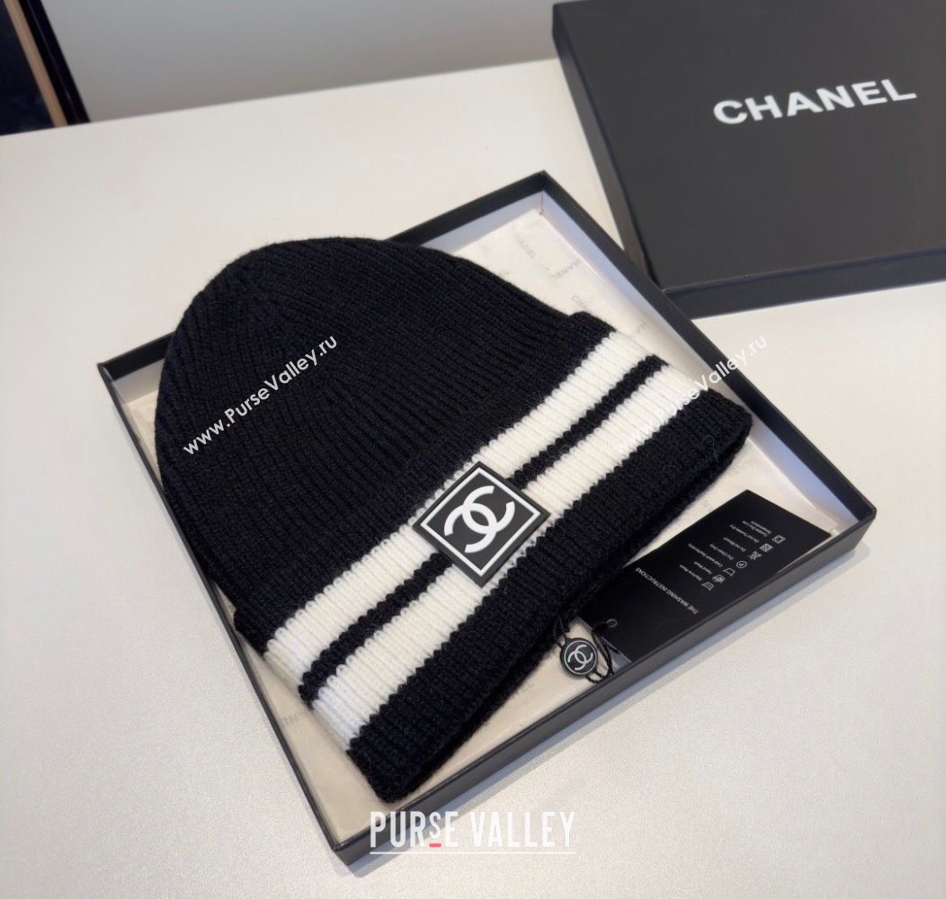 Chanel Knit Hat Black 2026 CH010528 (XMN-260105185)