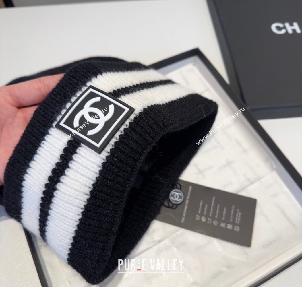 Chanel Knit Hat Black 2026 CH010528 (XMN-260105185)
