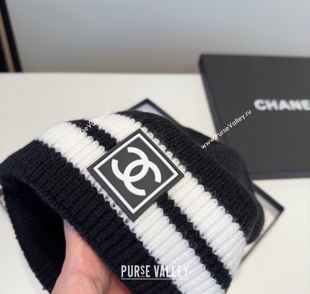 Chanel Knit Hat Black 2026 CH010528 (XMN-260105185)