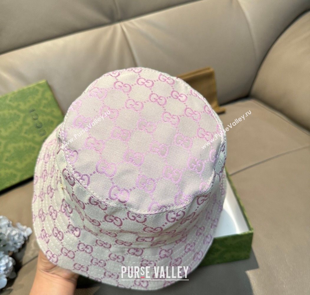 Gucci GG Canvas Bucket Hat Purple 2026 GG010513 (XMN-260105079)