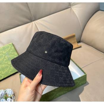 Gucci GG Canvas Bucket Hat Black 2026 GG010513 (XMN-260105080)