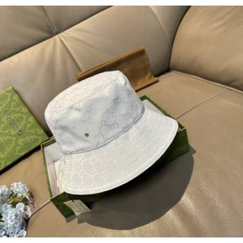 Gucci GG Canvas Bucket Hat White 2026 GG010513 (XMN-260105082)