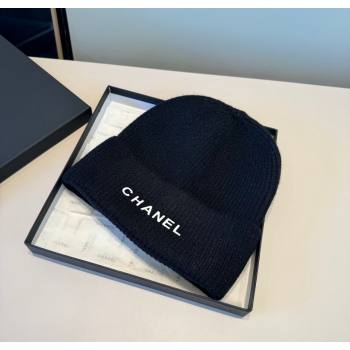 Chanel Knit Hat with Letters Dark Blue 2026 CH010515 (XMN-260105094)