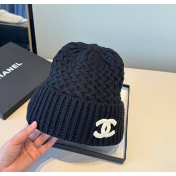 Chanel Knit Hat Dark Blue 2026 CH010516 (XMN-260105097)