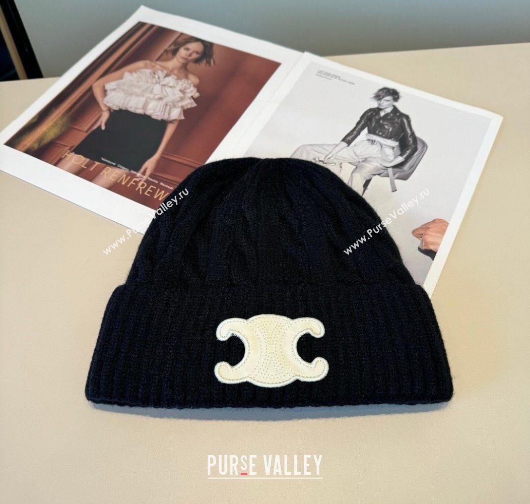 Celine Knit Hat Black 2026 CE010516 (XMN-260105099)