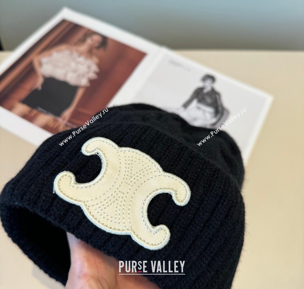 Celine Knit Hat Black 2026 CE010516 (XMN-260105099)