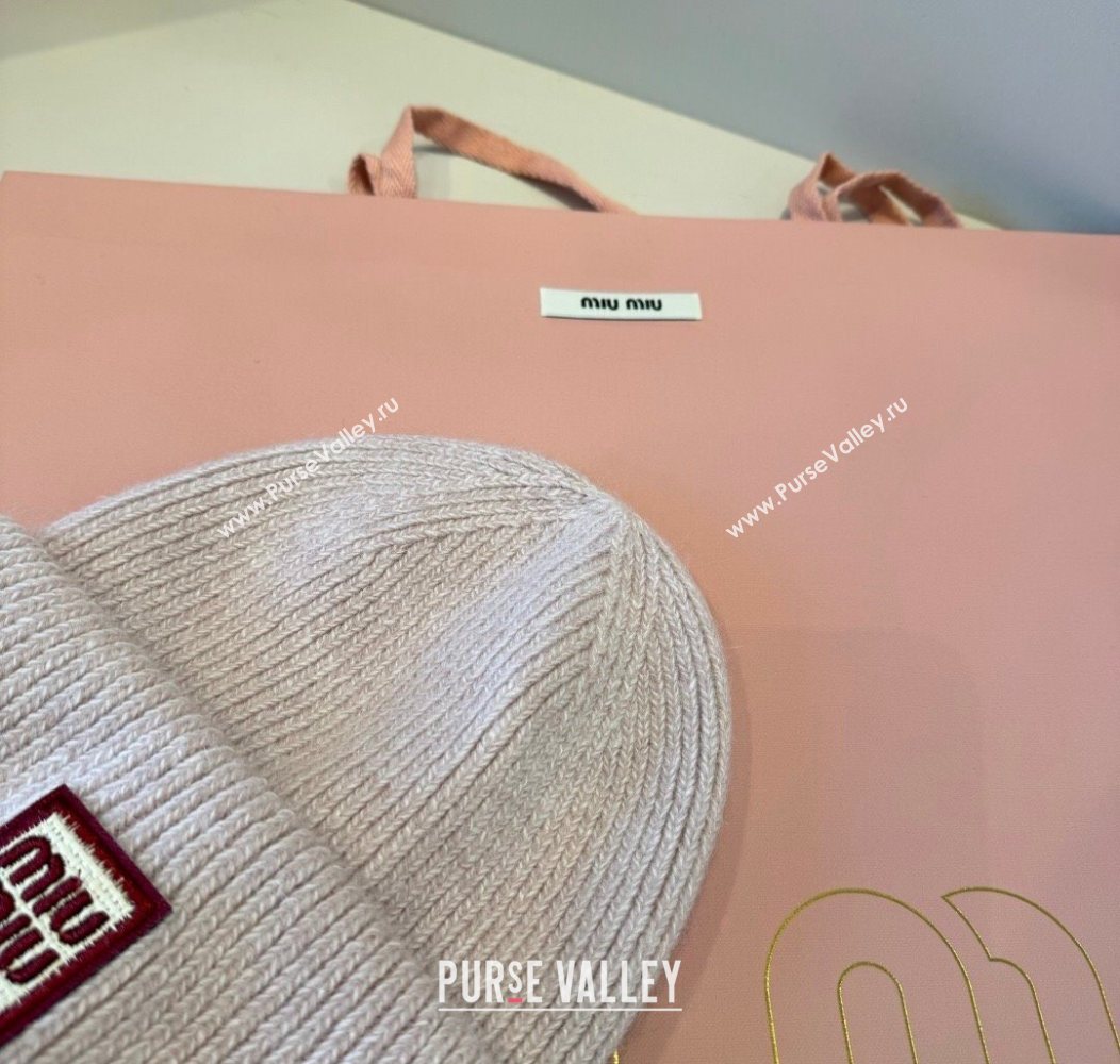 Miu Miu Knit Hat Grey 2026 MIU010516 (XMN-260105110)