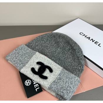 Chanel Knit Hat Grey 2026 CH010510 (SHI-260105064)
