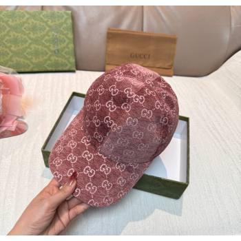 Gucci GG Baseball Hat Pink 2026 GG010518 (XMN-260105127)