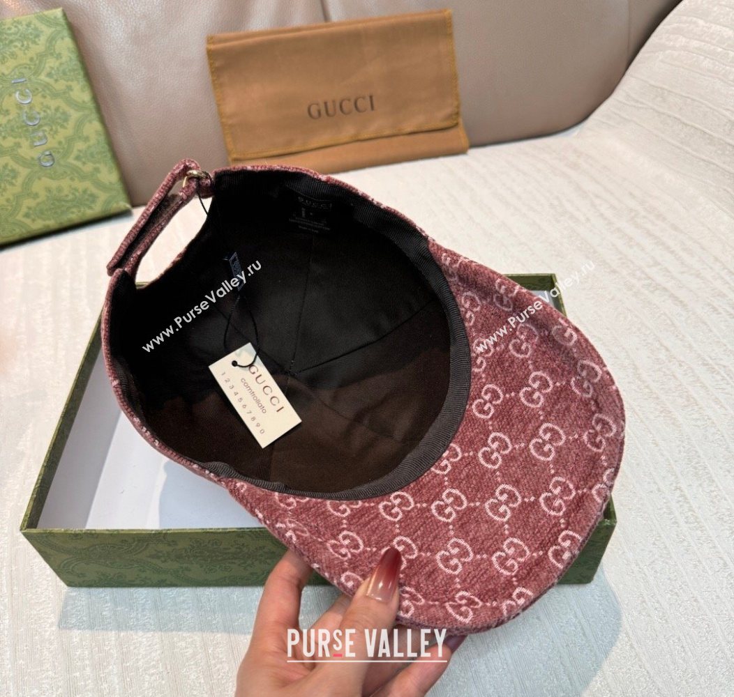 Gucci GG Baseball Hat Pink 2026 GG010518 (XMN-260105127)