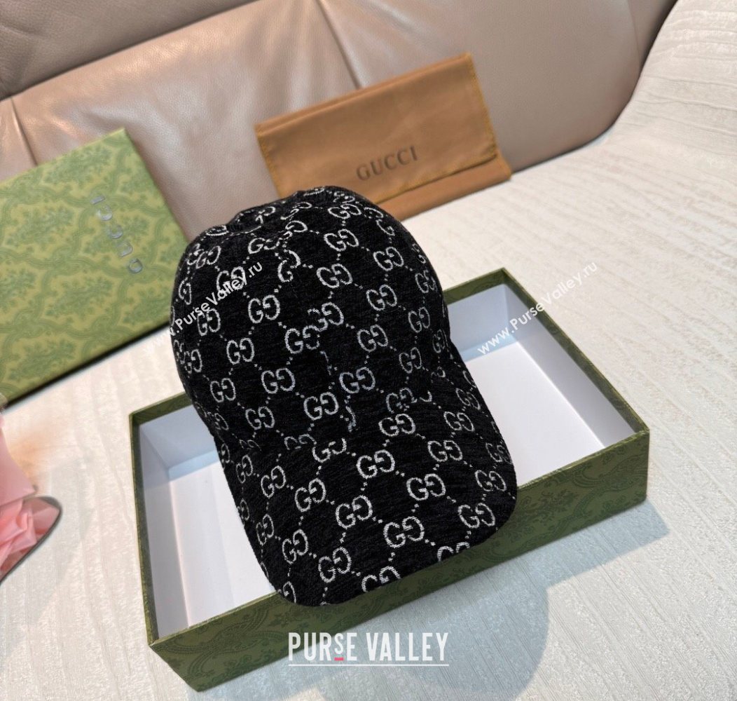 Gucci GG Baseball Hat Black 2026 GG010518 (XMN-260105128)