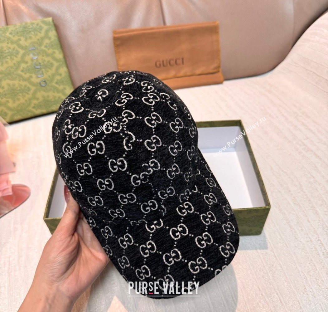 Gucci GG Baseball Hat Black 2026 GG010518 (XMN-260105128)