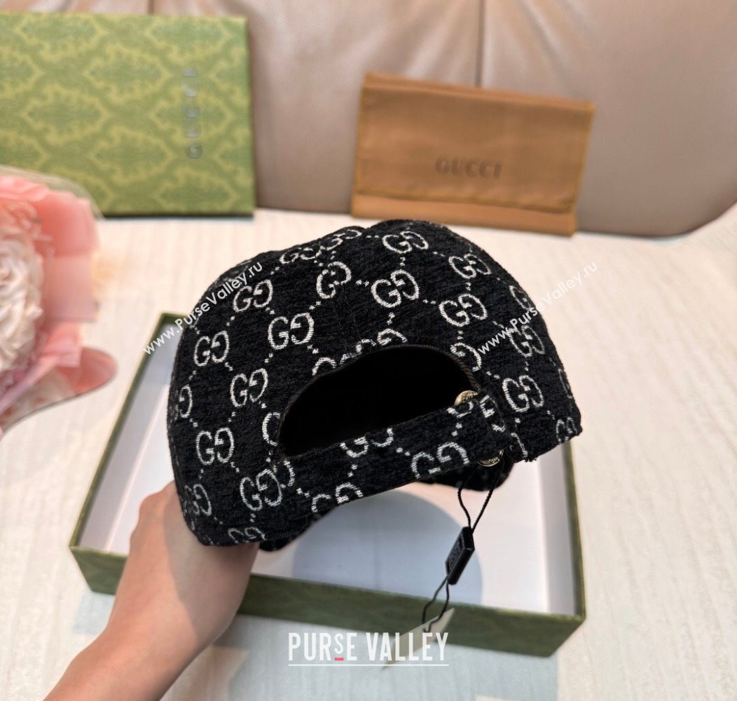 Gucci GG Baseball Hat Black 2026 GG010518 (XMN-260105128)