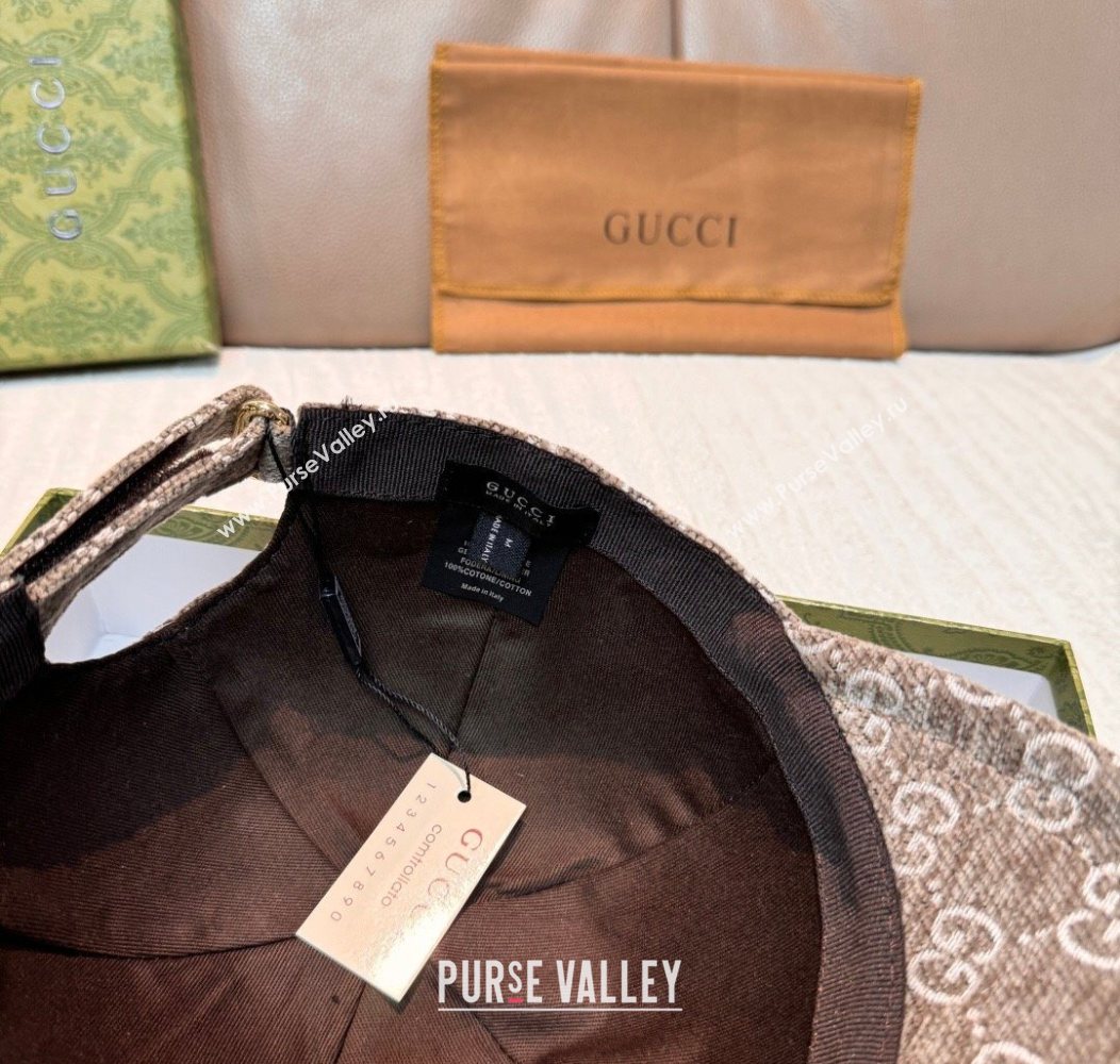 Gucci GG Baseball Hat Beige 2026 GG010518 (XMN-260105130)