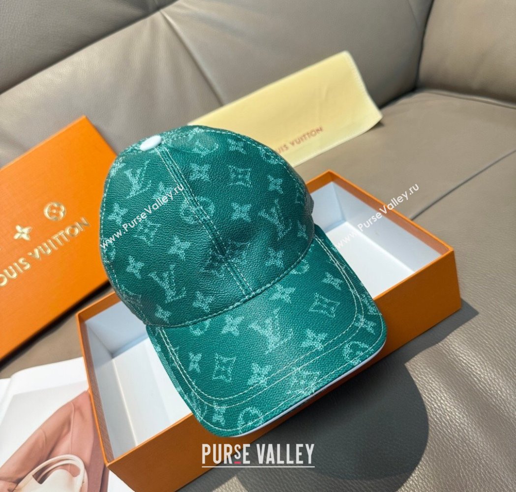Louis Vuitton Baseball Hat Green 2026 LV010518 (XMN-260105131)