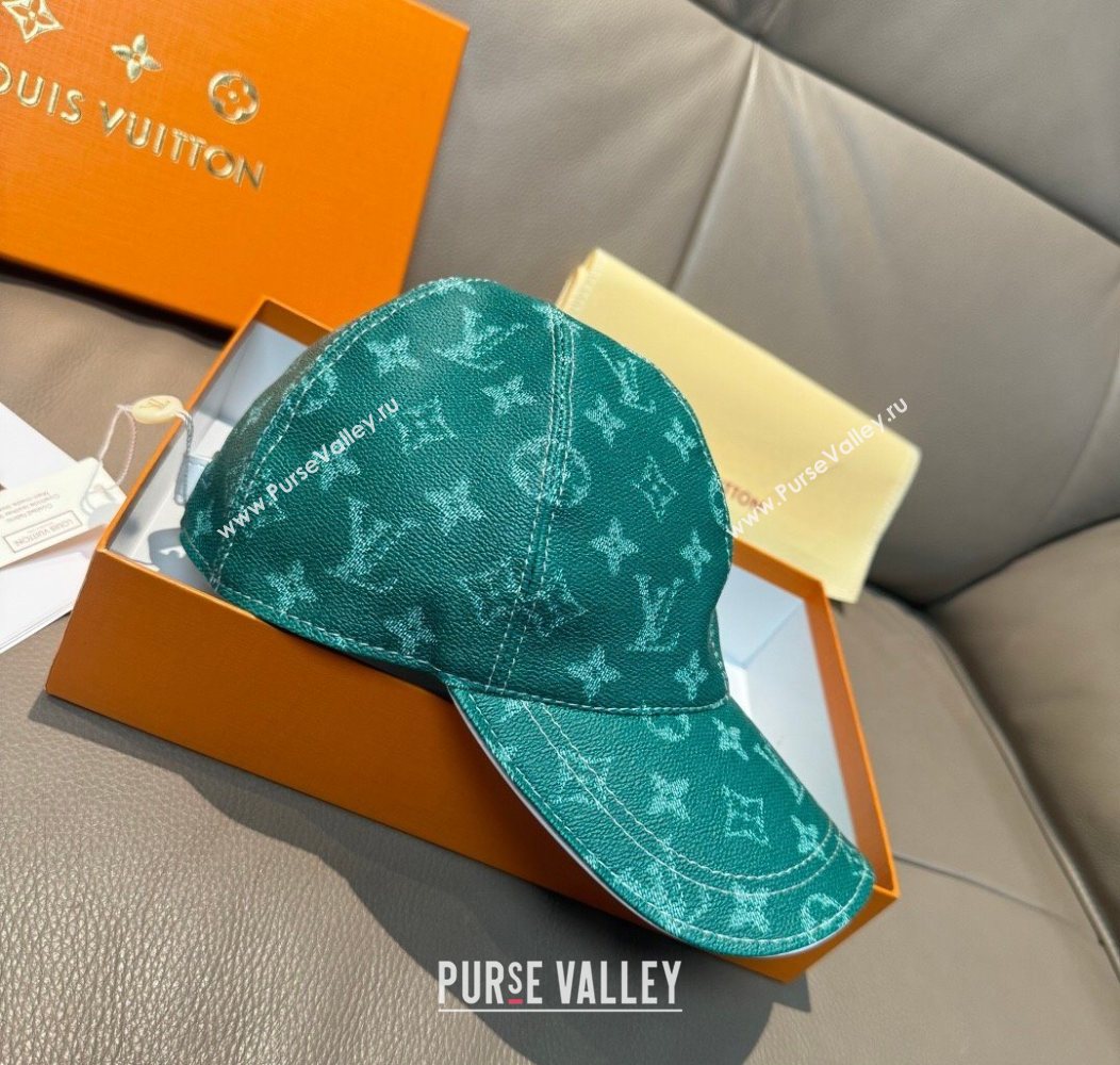 Louis Vuitton Baseball Hat Green 2026 LV010518 (XMN-260105131)