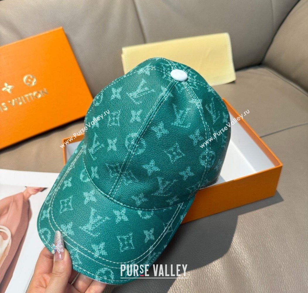 Louis Vuitton Baseball Hat Green 2026 LV010518 (XMN-260105131)