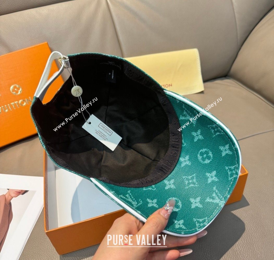 Louis Vuitton Baseball Hat Green 2026 LV010518 (XMN-260105131)