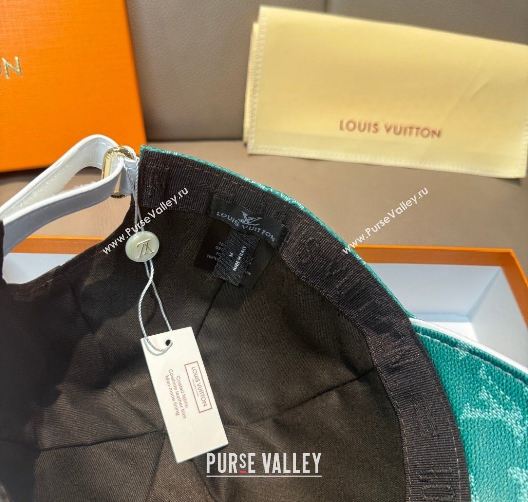 Louis Vuitton Baseball Hat Green 2026 LV010518 (XMN-260105131)