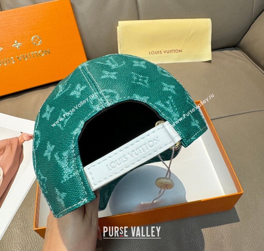 Louis Vuitton Baseball Hat Green 2026 LV010518 (XMN-260105131)