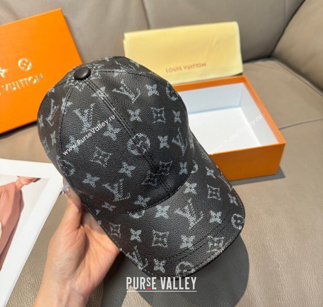 Louis Vuitton Baseball Hat Black 2026 LV010518 (XMN-260105132)