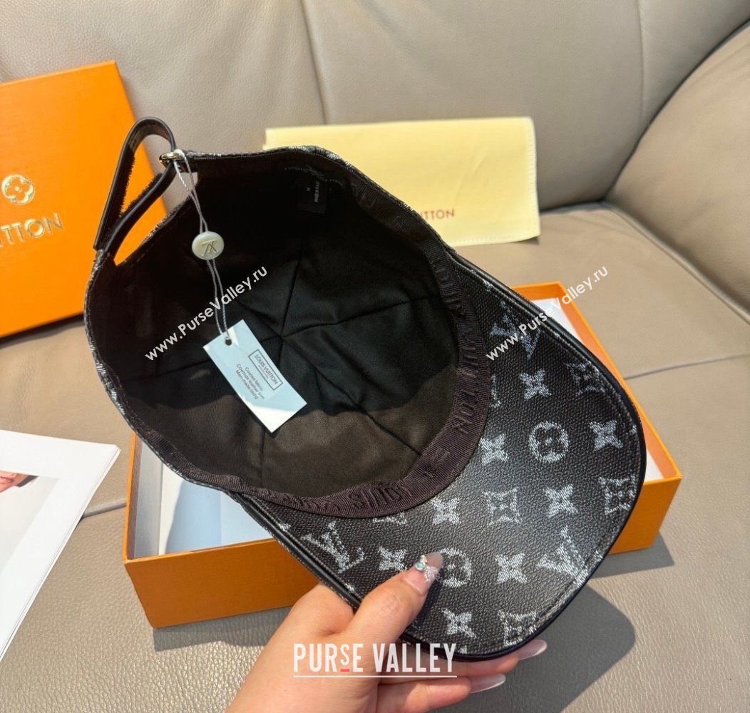 Louis Vuitton Baseball Hat Black 2026 LV010518 (XMN-260105132)