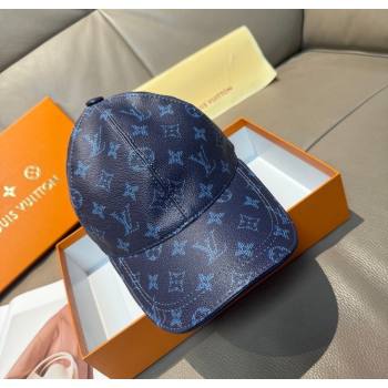 Louis Vuitton Baseball Hat Dark Blue 2026 LV010518 (XMN-260105133)
