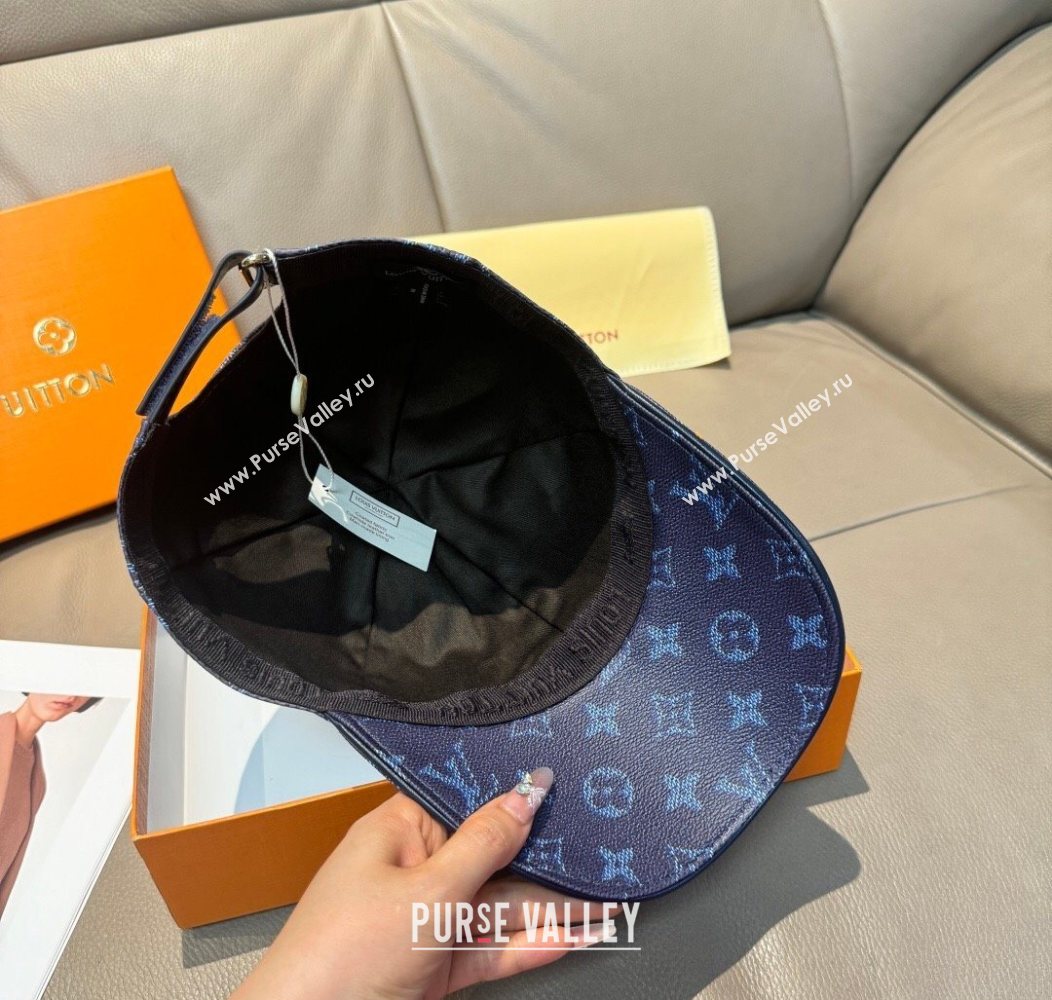 Louis Vuitton Baseball Hat Dark Blue 2026 LV010518 (XMN-260105133)