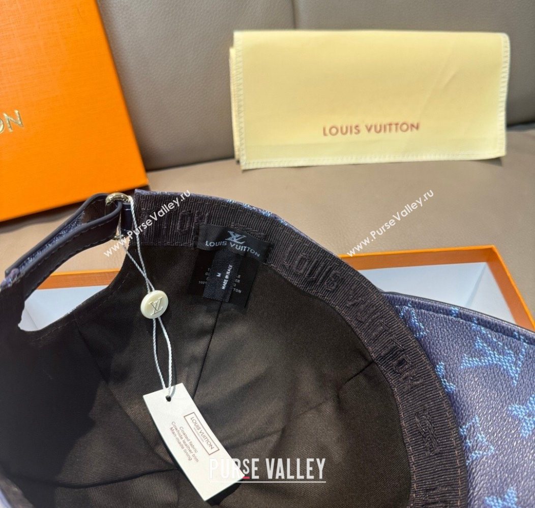 Louis Vuitton Baseball Hat Dark Blue 2026 LV010518 (XMN-260105133)