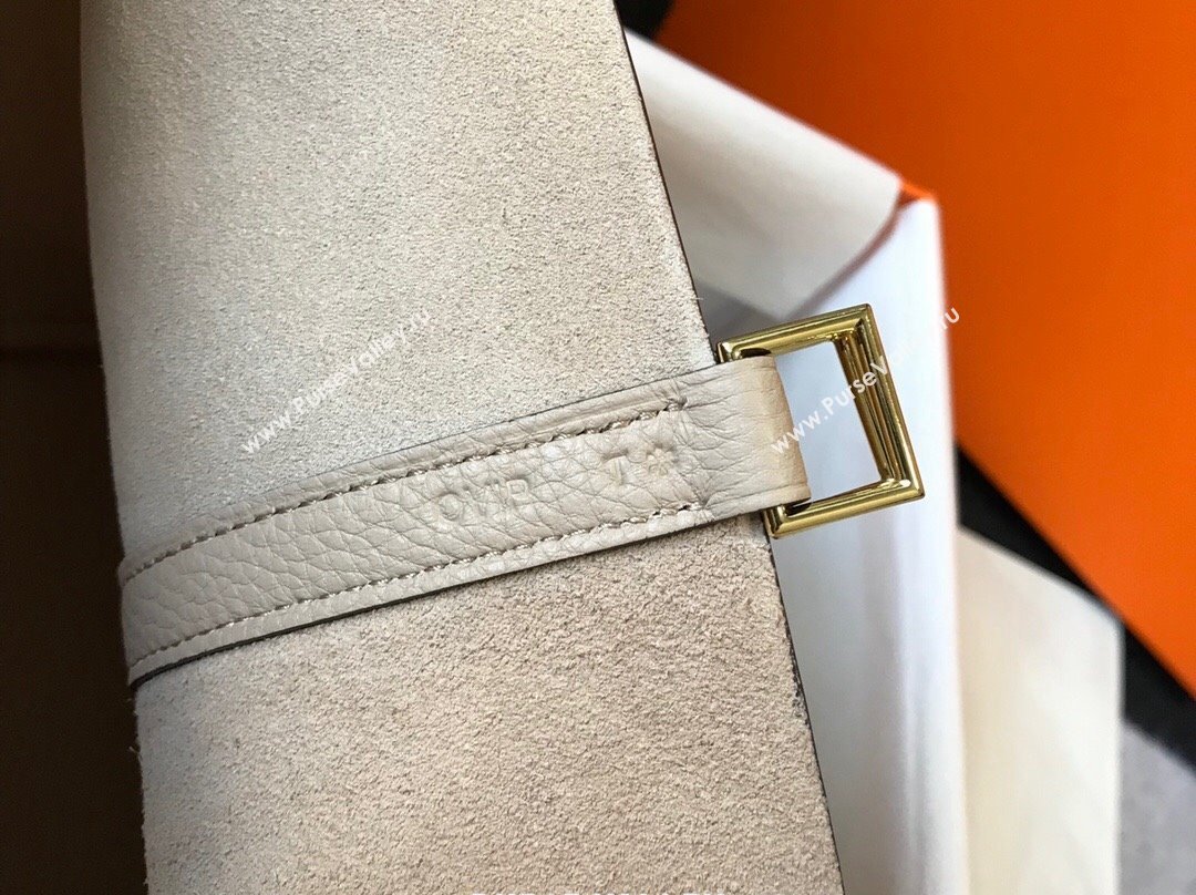 Hermes Picotin Lock Bag 18cm/22cm in Togo Calfskin Coat Grey/Gold 2023 11287 (FL-231128069)