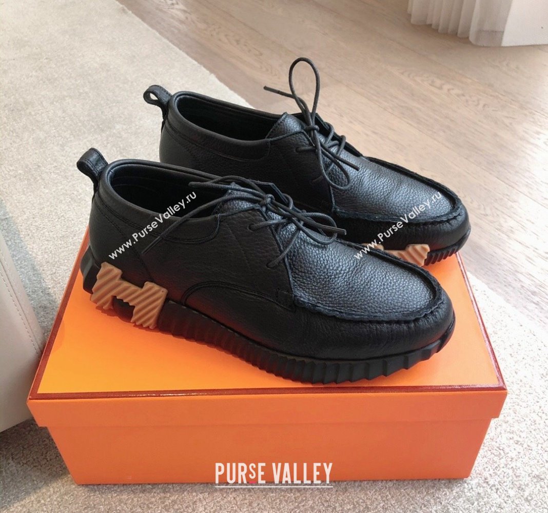 Hermes Increase Sneakers in Calfskin Black 2024 (XC-240425112)